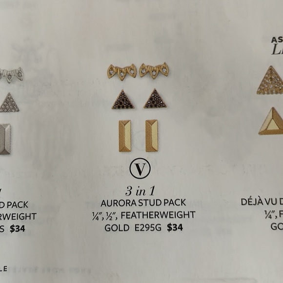 Stella & Dot Aurora Stud Pack - Picture 2 of 2